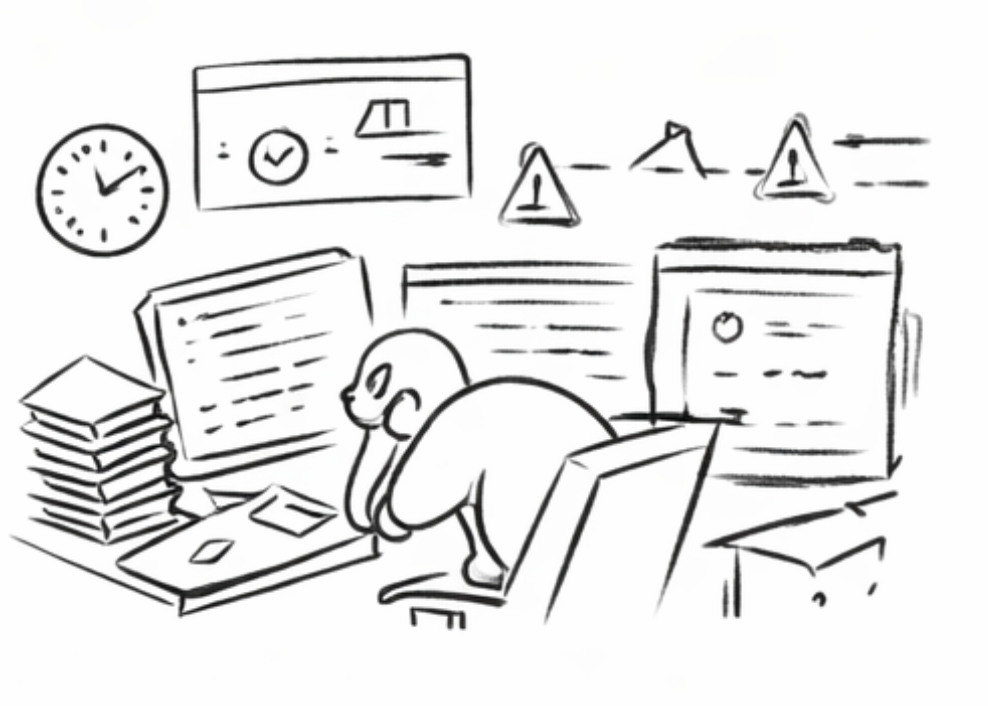 Ilustrație: livrare lentă